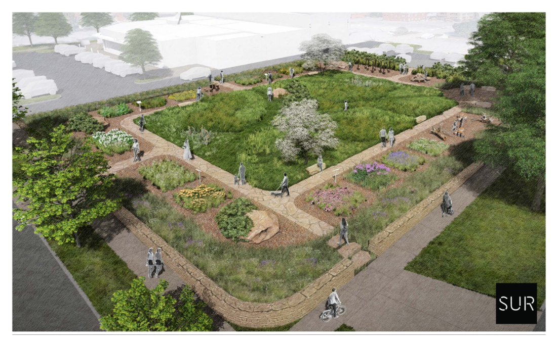Midco plans to convert vacant lot in downtown Lawrence to prairie ‘oasis’ with help from Native Lands Restoration Collective, other local partners